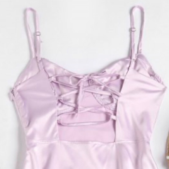 Never worn Zaful silk dress - Picture 2 of 5